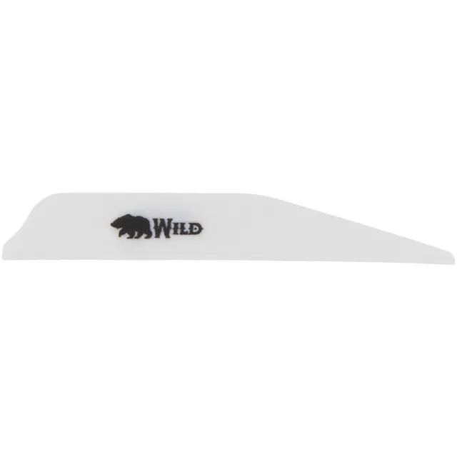 Buy Bohning Wild Vanes 3 In White 100 Pack online