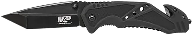 Smith & Wesson SWMP11BCP M&P Tanto 3.80 in Black G10 Folding Knife - SWK