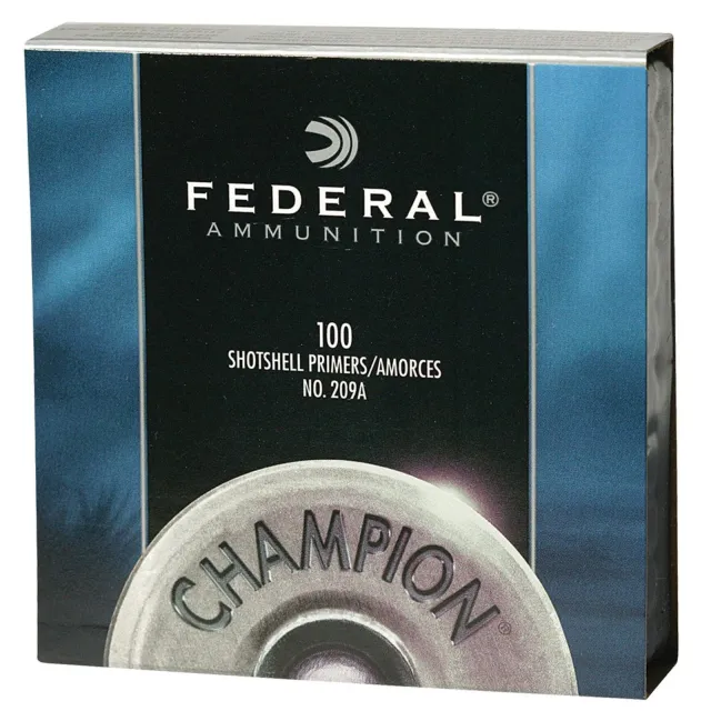 Federal 209A Champion Shotshell 209 All Gauge Shotgun - 1,000 Rounds - Federal Premium Ammunition - .209A