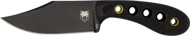 CobraTec OTF Knife Black 3.5 In Blade Aluminum Handle - CobraTec