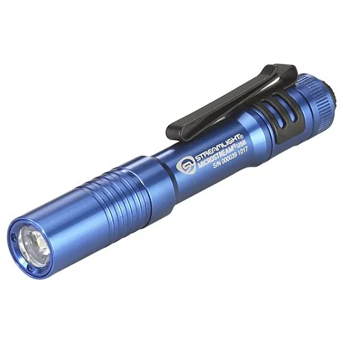 Streamlight 66606 Microstream USB 250 Lumen Weapon Light Blue 3oz - Streamlight