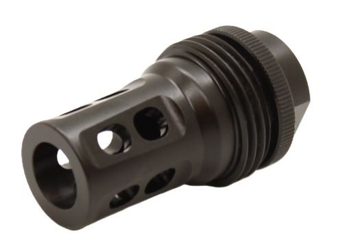 Kaw Valley KVPBRAKEASR10 Muzzle Brake ASR M14x1 LH - Kaw Valley Precision