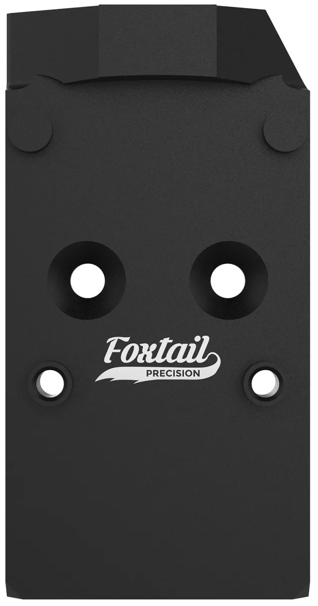 Foxtail Precision 100018 Rear Sight Optic Adapter CZ Shadow Black 7075 Alu - FoxPro