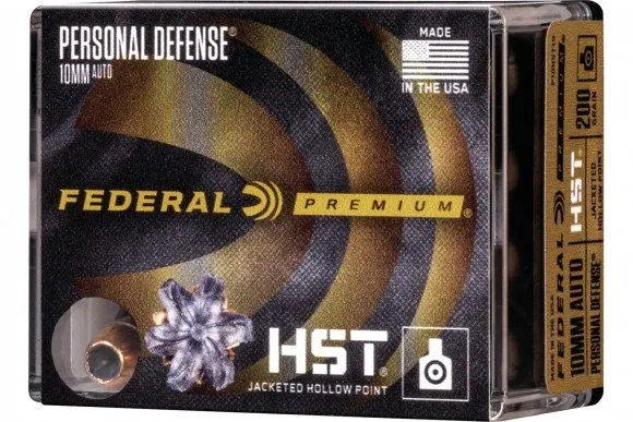 Federal Premium Ammunition P10HST1S 10mm Auto 200gr HST JHP 20 Rounds