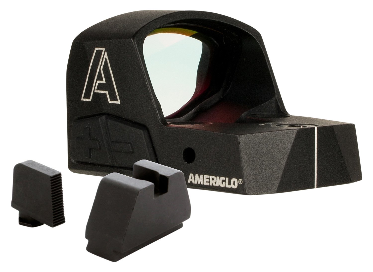 AmeriGlo Haven HVN04 Red Dot Sight 5 MOA Matte Black Combo 1.10" X 0.75" - AMER - 1.10" X 0.75"