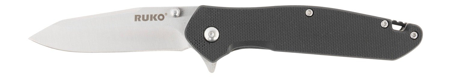 Buy RUKO 420A 3.25In Blade Black GFR Handle Pocket Folding Knife online