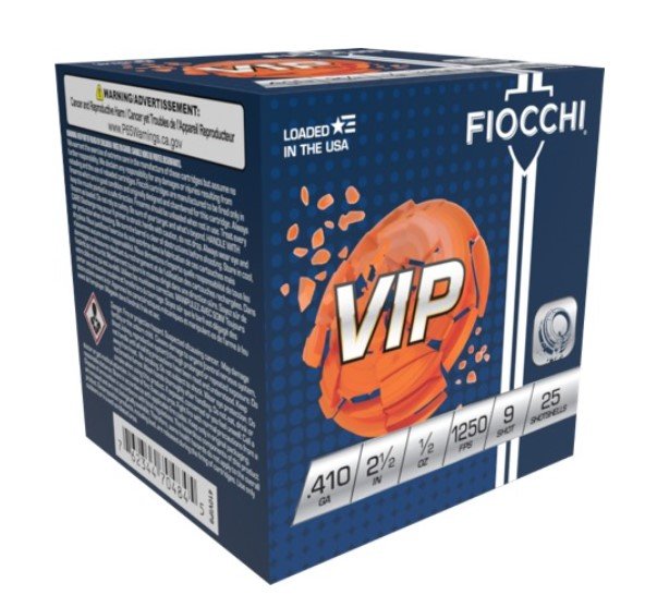 Buy Fiocchi 410VIP9 Exacta Target 410 Gauge 2.5" 1/2oz 9 Shot 25/Box online