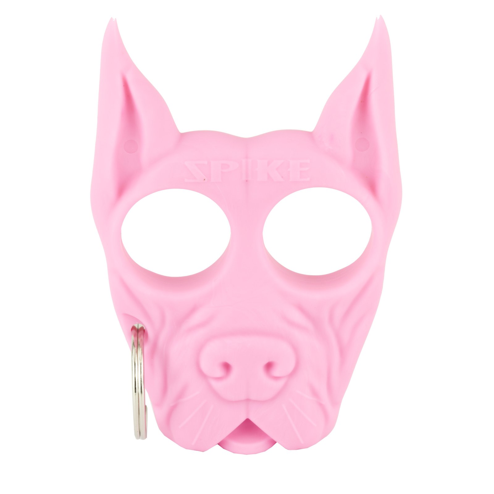 DNZ Products Spike Pink Self Defense Key Chain 3.75x2.5 In 3.75" H X 2.5" - DNZ Products - 3.75" H X 2.5" W