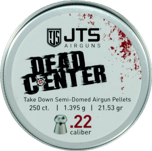 Buy JTS Pellets Dead Center 22 Semi-Domed 21.53 GR 250Ct JAC120 online