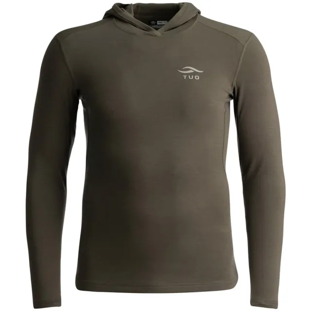 TUO Kinetic Merino 250 Hoodie Deadfall Small Midweight Wool - TUO