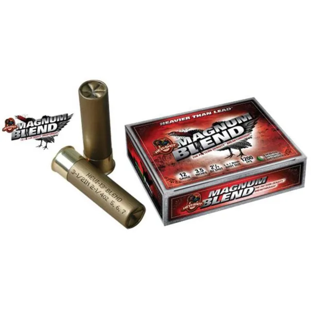 Hevishot Vista HS41205 Magnum Blend 12ga 3.5" Turkey Loads 5rd Box - HEVI Shot - 12 Gauge for sale at Bang-Bang Tactical
