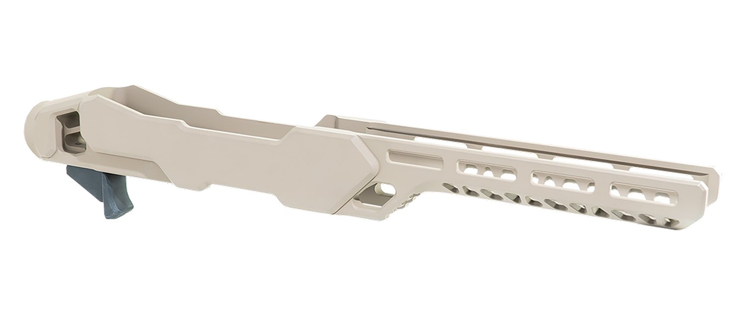 Timber Creek ERC1022FDE Enforcer Rifle Chassis FDE Aluminum Ruger 10/22 - Timber Creek - 22 LR