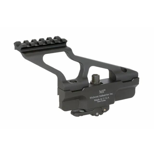 Midwest Industries MI-AKSMG2-MR AK-47 Side Rail Scope Mount Mini Rail