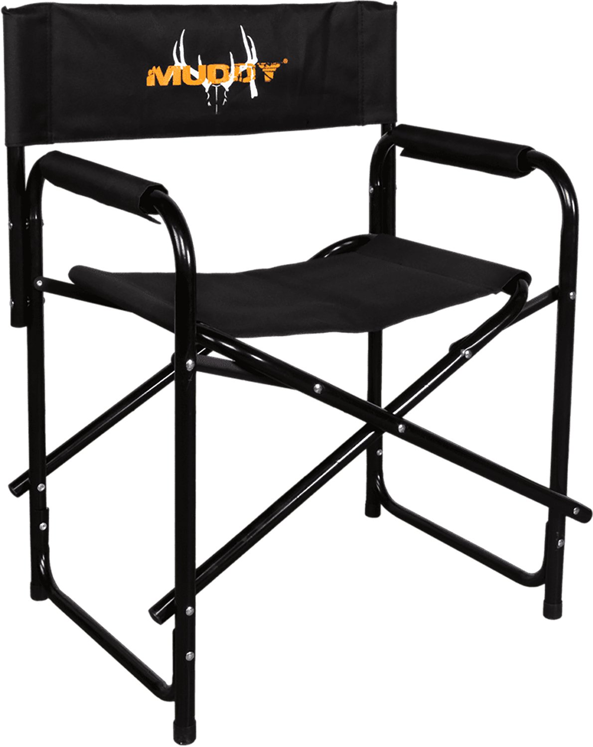 Buy Walker's MUDDRC Director's Chair Black, Foldable with Armrests online