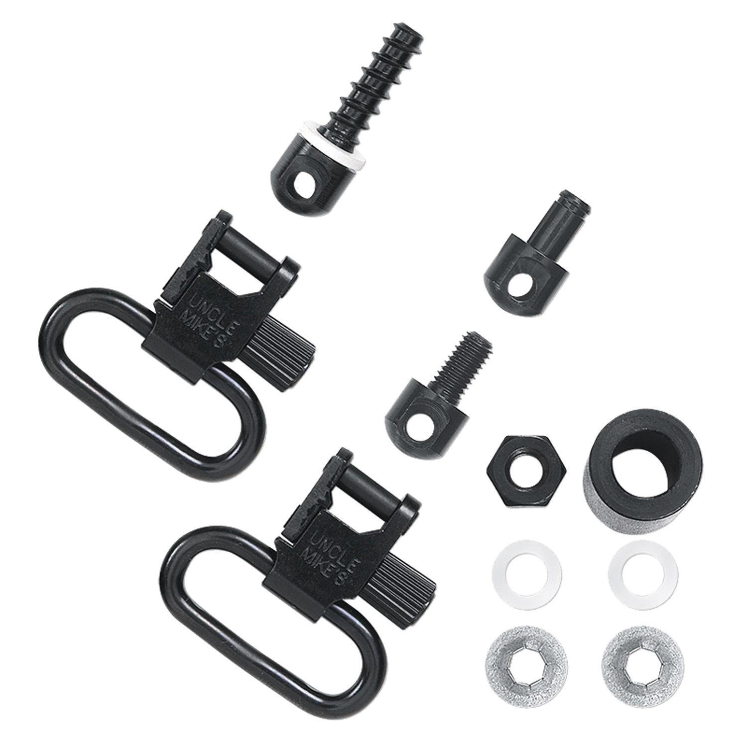 Uncle Mikes 12312 1 Inch Quick Detach Super Swivel Blued - Uncle Mike's - 1"
