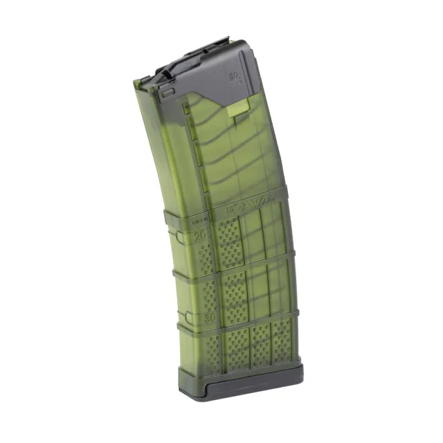 LANCER MAGAZINE L5AWM AR-15 5.56X45 30RD TRANS GREEN GEN