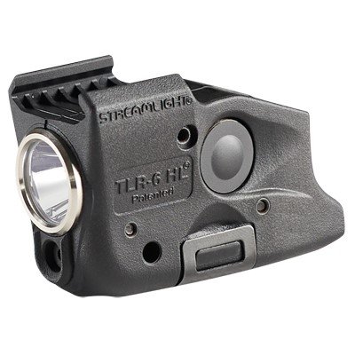 Streamlight 69350 TLR-6 HL G Gun Light 300 Lumens LED/Green Laser Black - Streamlight - 300 LUMENS