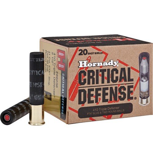 Hornady Triple Defense 86238 .410 Bore 2.5 In 20 Rounds FTX Slug - Hornady Manufacturing Company - .410 Bore