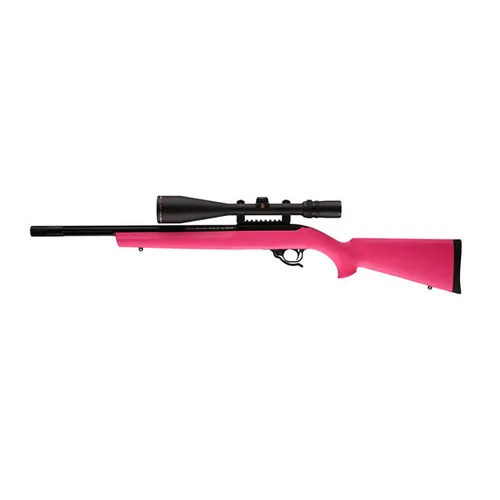 Hogue Grips 10-22 Rubber Over-molded Stock with Standard Barrel Channel Pink 22700 - Hogue