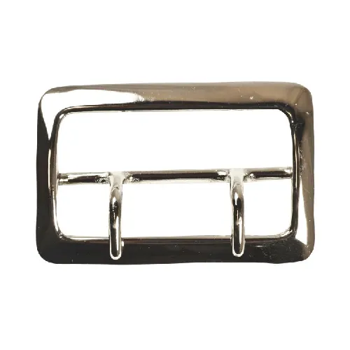 Gould & Goodrich Belt Buckle Solid Brass Western 125-BR