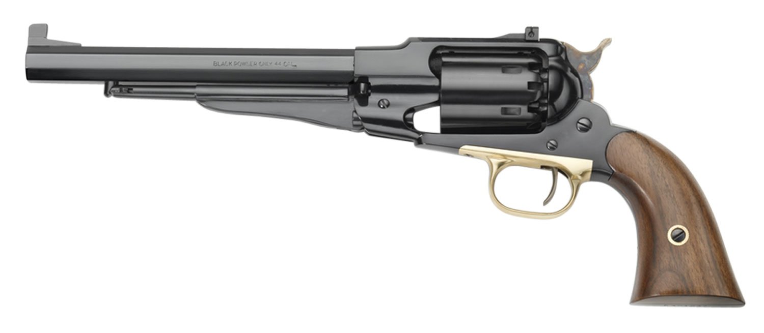 Pietta 1858 Remington Target PF58STT448 44 Cal 8 In Blued Walnut Grip - PIETTA - 44 CAL