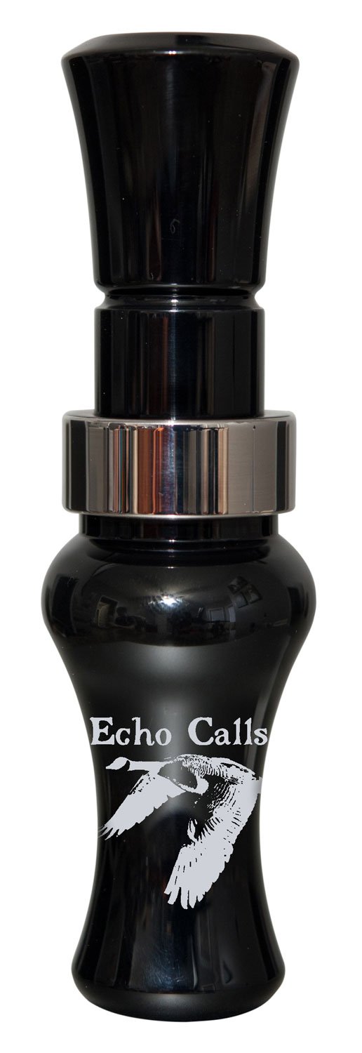 ECHO 90001 Black Acrylic Goose Call Stainless Steel Band - ECHO