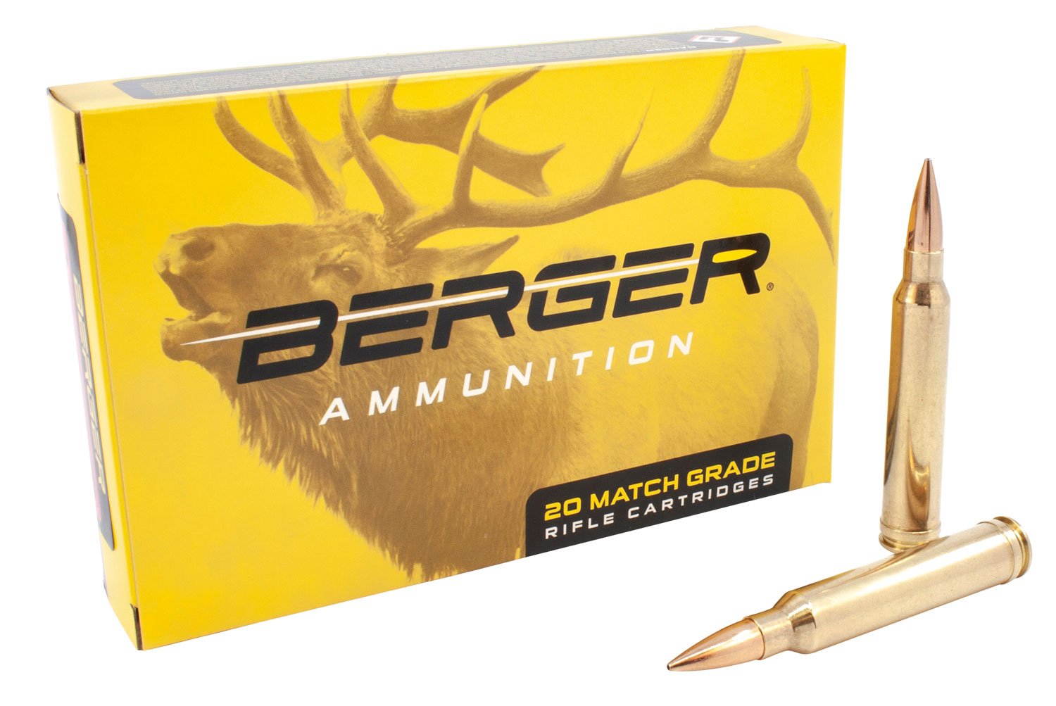 Berger Bullets 70020 Hunting 300 Win Mag 185 Gr Cl - Berger Bullets - 300 Win Mag