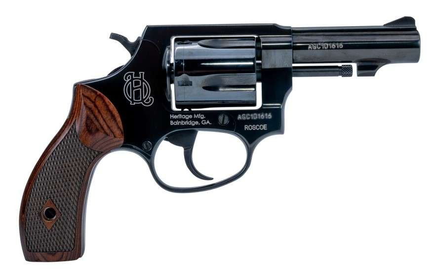 Buy Heritage Mfg HR38B3W Roscoe Small Frame 38 Special +P 5rd 3" Black... online