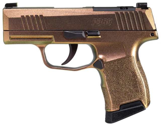 Sig Sauer 300229040056 P365 Supersonic, Color-Changing Cerakote, Optic-Ready
