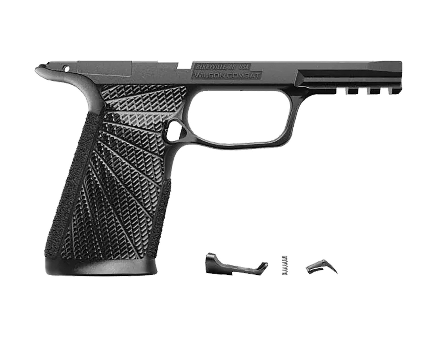 Wilson Combat 365M-SB WCP365 XMacro Grip Module HighCut Beavertail Black - Wilson Combat
