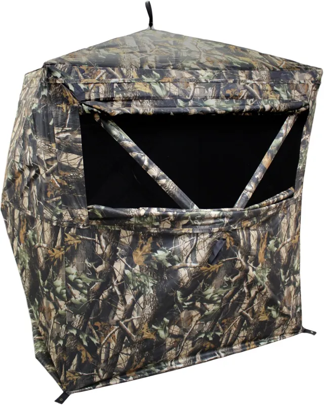 GSM Outdoors Ground Blind 2 150 Denier Shell 62x62x66 In - GSM Outdoors