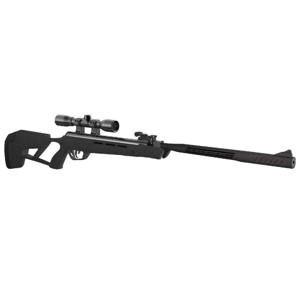 Crosman Mag-Fire Mission Break Barrel Nitro Piston Air Rifle .177 Pellet 12 Rounds Synthetic Stock Black with 4x32mm Scope - Crosman - .177 PELLET