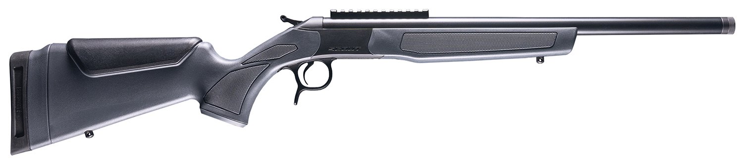 CVA GCR4436 Scout 6.5CM 20" Blued/Grey with Rail & Brake - CVA - 6.5 Creedmoor