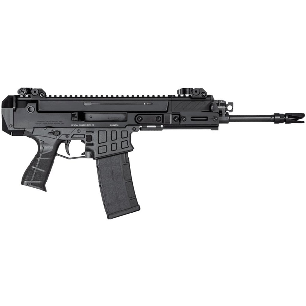CZ Bren 2 MS Pistol 5.56 Nato 11 in. Black w/SB Tactical Brace 30 rd. - CZ-USA - 5.56 NATO
