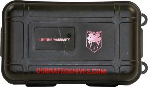 CobraTec CTK1 OTF Knife LDSDCTK1LTNS Sand Distressed 3.75" Tanto Blade - CobraTec Knives