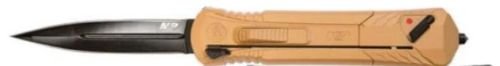 S&W M&P OTF 3.5" SINGLE EDGE SPEAR POINT - Smith & Wesson