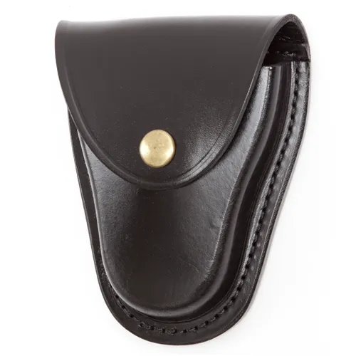 Gould & Goodrich Handcuff Case Black Leather Swivel Belt Loop - Gould & Goodrich