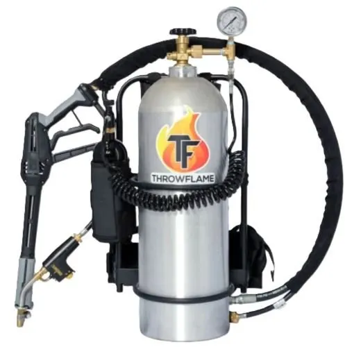 Throwflame X15 Flamethrower Brushed Finish Tactical - Throwflame