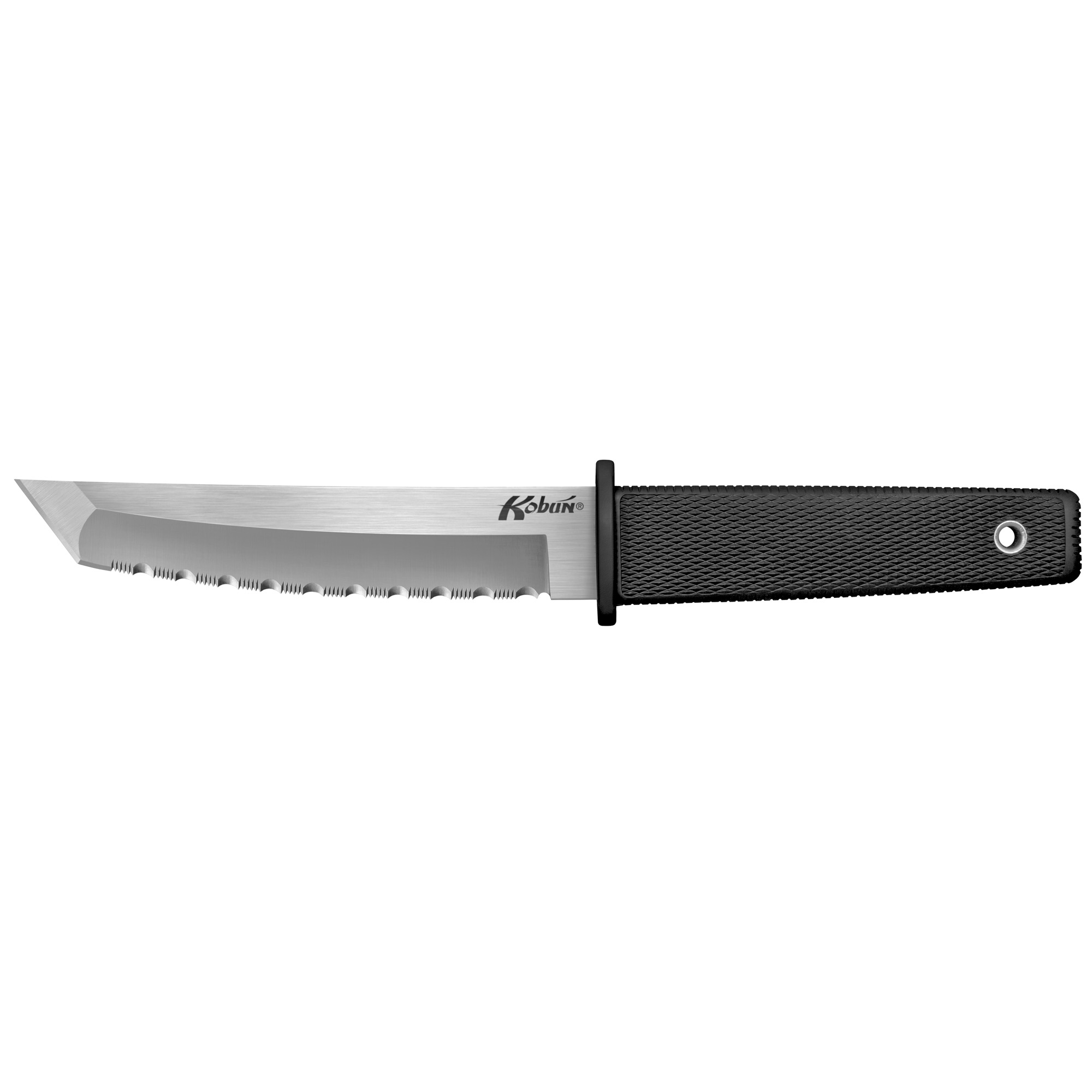 Cold Steel CS17TS Kobun 5.5" Tanto Serrated AUS-8A Blade Kray-Ex Handle - Cold Steel