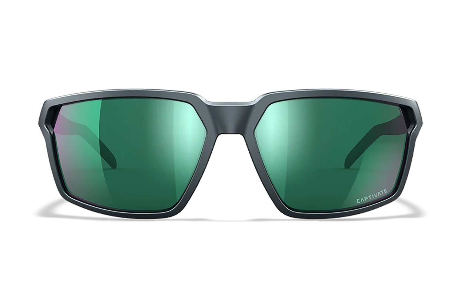 Wiley X Sierra AC6SRA07 Green Mirror Lens Matte Graphite Frame - WILEY X EYEWEAR