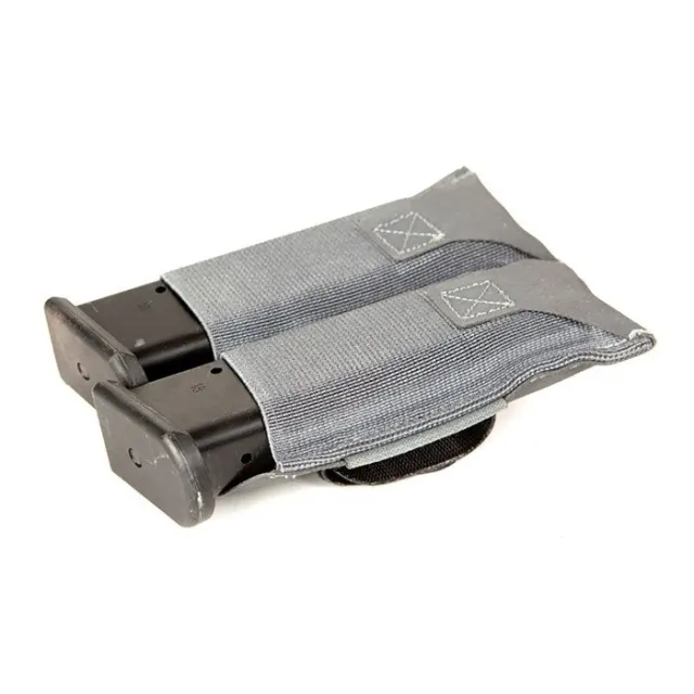 Blue Force Gear BT-TSP-PISTOL-2-WF Double Pistol Mag Pouch Wolf Gray - Blue Force Gear
