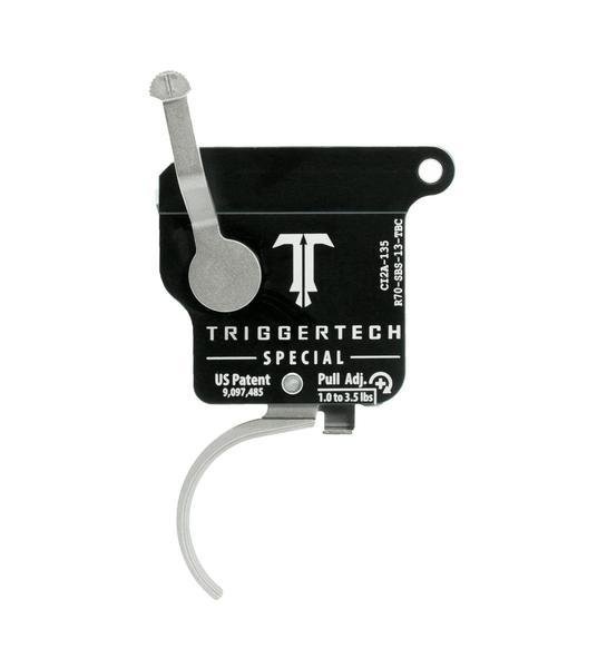 TriggerTech R70SBB13TBP Rem 700 Special Pro Single Stage Trigger Black