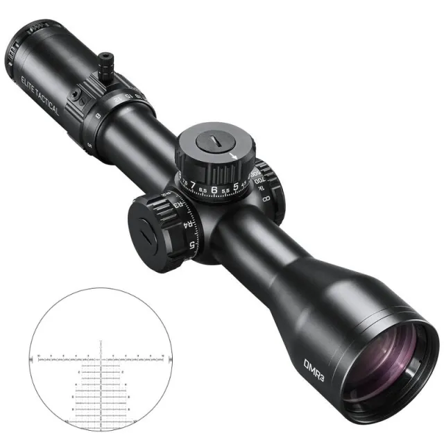 Bushnell Elite Tactical DMR3 3.5-21x50 34mm FFP EQL Black - Bushnell