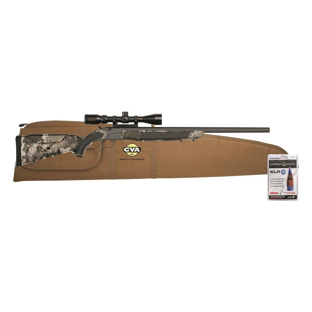 CVA PR3222NSCP Accura MR-X Muzzleloader 45 Cal 26" Grey/Veil Alpine Scope - CVA - 45
