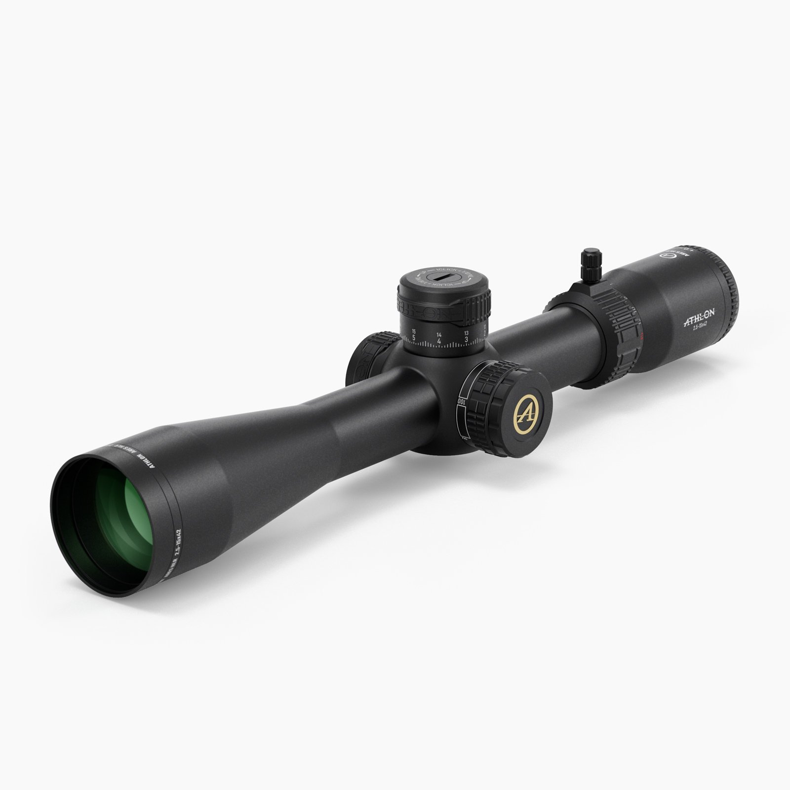 Athlon Ares HLR 2.5-15x42 FFP H2 Illuminated 30mm Riflescope - Athlon Optics