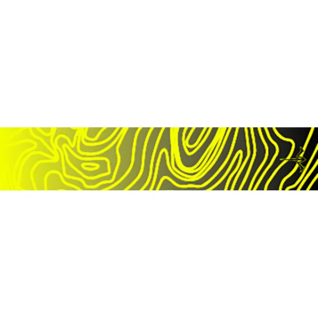 Buy White Water Archery Topo Fade Arrow Wraps Yellow 5 in. x 1.125 in. 15 pk. online