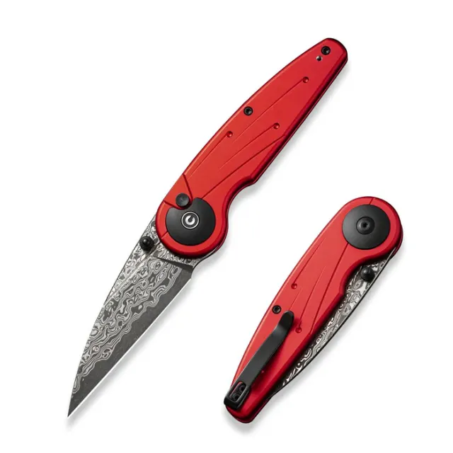 CIVIVI Starflare Thumb Stud & Button Lock Knife Aluminum Handle - CIVIVI Knives