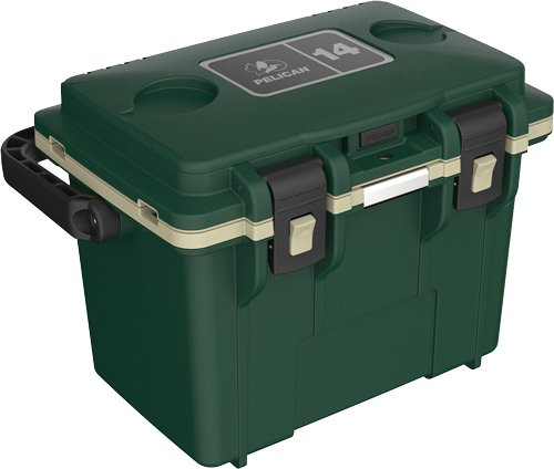 Buy Pelican 14Q1HGRTAN 14Qt Hunter Green Tan Dry Storage online