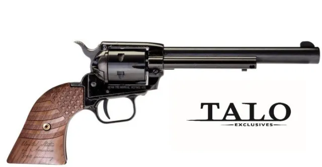 Heritage Manufacturing Rough Rider 22 LR 6 4.750 Blue Aluminum Alloy