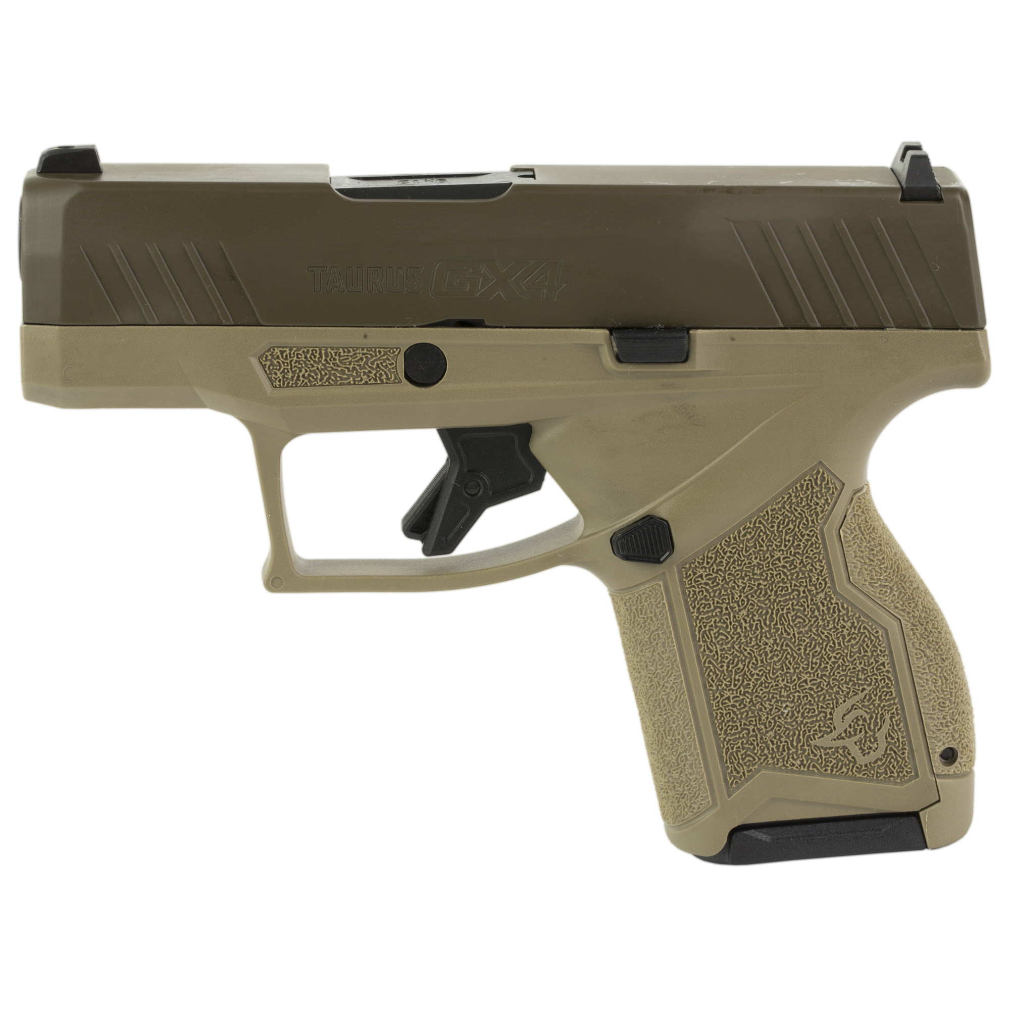 Taurus GX4 1-GX4M93MF 9MM Pistol, 3" Barrel, FDE Frame, 11 Rounds, 2 Mags